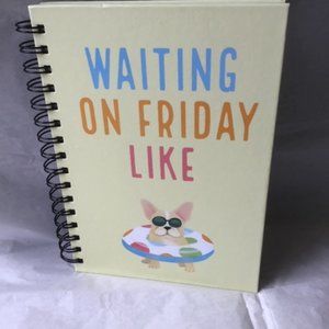 Molly & Rex Waiting On Friday Like Journal, New